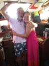 Active Jack and Megan: The owner of the boat "Lazy Jack" who first introduced himself to me in Hiva Oa as "Active Jack."  We